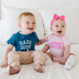 Mama's Bestie Bubblegum Short Sleeve Bodysuit - Ballet