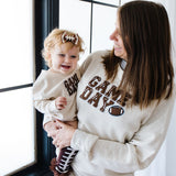 Game Day Patch Adult Sweatshirt - Natural