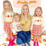 Fall Babe Patch Women's Short Sleeve T-Shirt - Latte