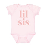 Lil Sis Short Sleeve Bodysuit - Ballet