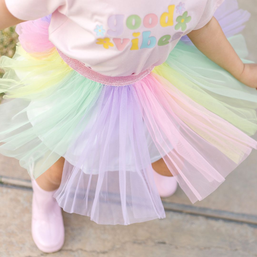 Pastel Rainbow Tutu  Toddler Wholesale Tutu