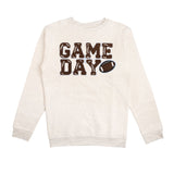 Game Day Patch Adult Sweatshirt - Natural