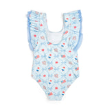 Patriotic Trellis Bathing Suit