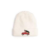 Christmas Truck Patch Beanie