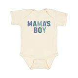Mama's Boy Multi Short Sleeve Bodysuit - Natural