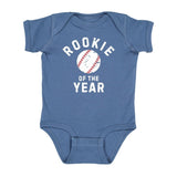 Rookie of the Year Short Sleeve Bodysuit - Indigo