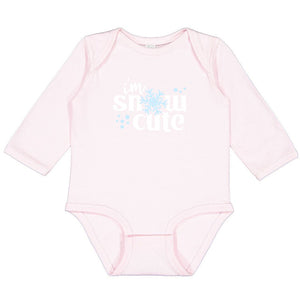 Snow Cute Long Sleeve Bodysuit - Ballet