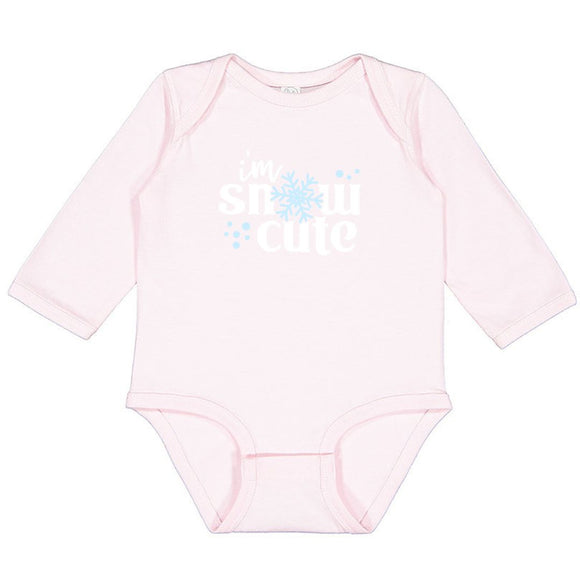 Snow Cute Long Sleeve Bodysuit - Ballet