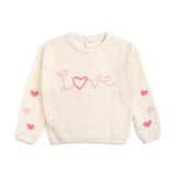 Ditsy Love Valentine's Day Knit Sweater
