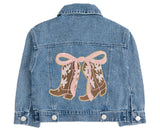 Cowgirl Cutie Patch Western Denim Jacket