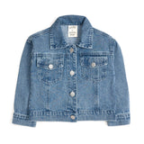 Fall Babe Patch Denim Jacket