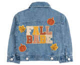 Fall Babe Patch Denim Jacket