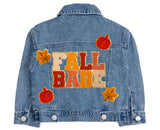 Fall Babe Patch Denim Jacket
