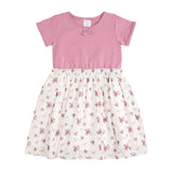 Coquette Rose Short Sleeve Tutu Dress