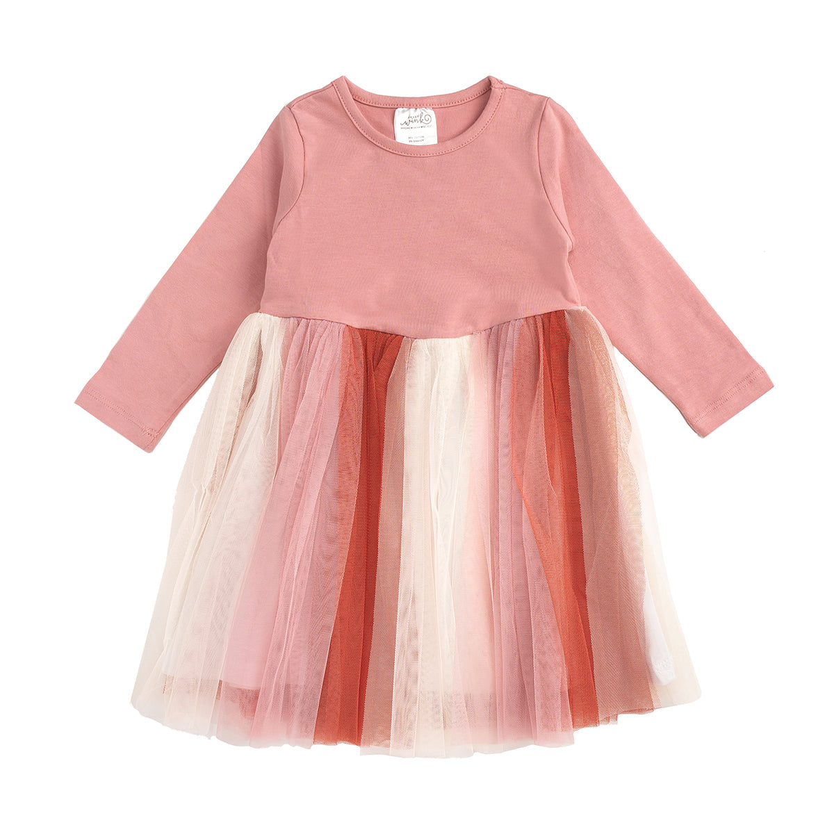 Rose Fairy Long Sleeve Tutu Dress – Sweet Wink