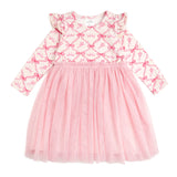 Princess Coquette Long Sleeve Tutu Dress