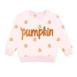 Pumpkin Stitch Patch Sweatshirt