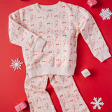 Candy Cane Lane Christmas Sweatshirt - Ballet