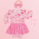 Coquette Tulle Bow Baby Headband