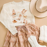 Cowgirl Cutie Sweatshirt - Natural