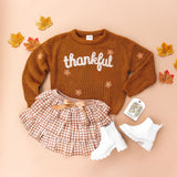Thankful Thanksgiving Knit Sweater