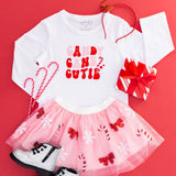 Red Glitter Bow Headband
