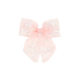 Pearl Confetti Bow Clip