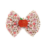 Back to School Cutie Tulle Bow Clip