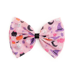 Halloween Fun Tulle Bow Clip