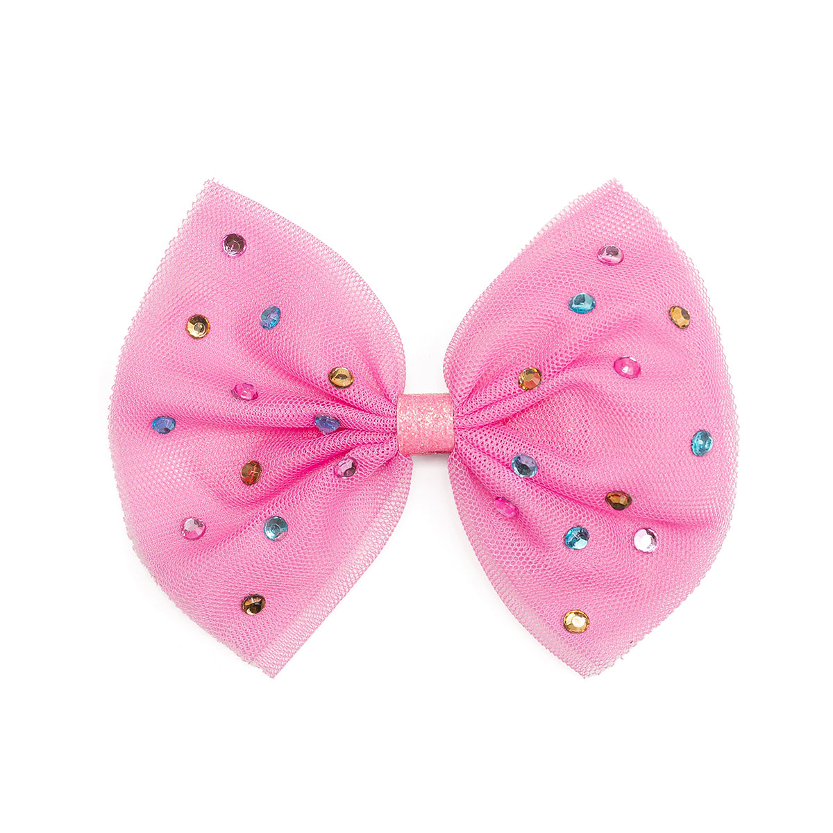 Raspberry Rhinestone Bow Clip – Sweet Wink - Wholesale