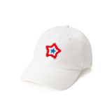 Patriotic Star Patch Baseball Hat
