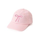 Coquette Bow Patch Baseball Hat - Ballet