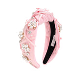 Bow & Bloom Gemstone Headband