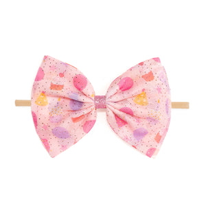 Birthday Party Tulle Bow Baby Headband