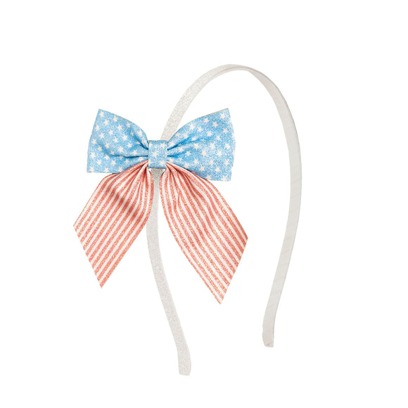 Patriotic Cutie Bow Headband