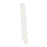 Ivory Velvet Mini Bow Tights