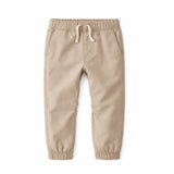 Khaki Woven Jogger
