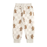 Gingerbread Christmas Checkered Jogger
