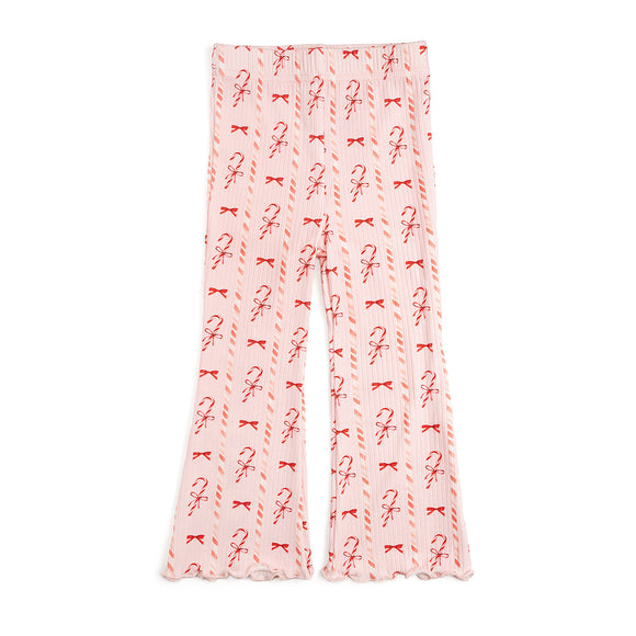 Candy Cane Lane Christmas Flare Legging