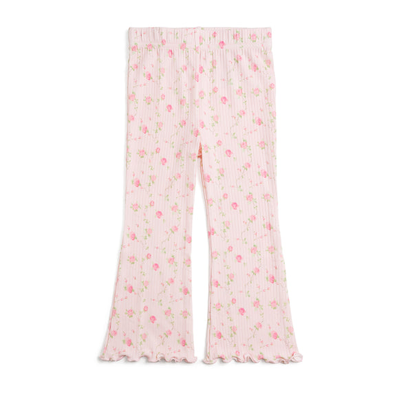 Pink Rose Flare Legging
