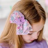 Easter Peeps Tulle Bow Clip