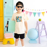 Hello First Grade Short Sleeve T-Shirt - Natural