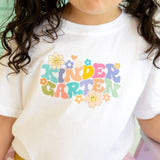 Kindergarten Retro Short Sleeve T-Shirt - White