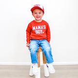 Mama's Boy Valentine's Day Sweatshirt - Red