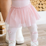 Gingerbread Embroidered Christmas Long Sleeve Tutu Bodysuit