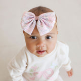 Bow & Bloom Tulle Bow Baby Headband