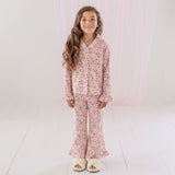 Berry Floral Two-Piece Set