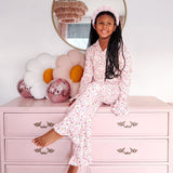 Berry Floral Two-Piece Set