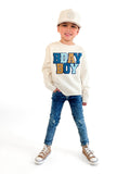 Birthday Boy Patch Sweatshirt