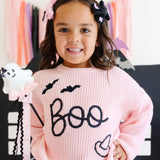 Boo Bows Halloween Clip Set